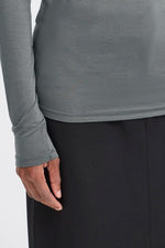 Load image into Gallery viewer, Ichi Seamless Turtleneck Top
