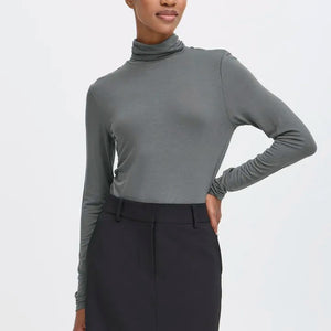 Ichi Seamless Turtleneck Top