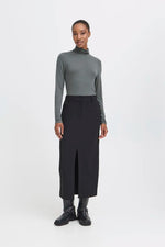 Load image into Gallery viewer, Ichi Seamless Turtleneck Top
