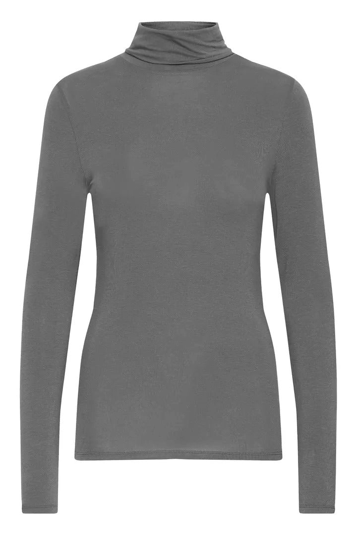 Ichi Seamless Turtleneck Top