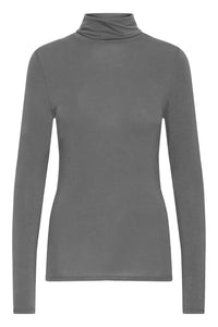 Ichi Seamless Turtleneck Top