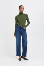 Load image into Gallery viewer, Ichi Seamless Turtleneck Top
