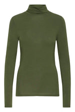 Load image into Gallery viewer, Ichi Seamless Turtleneck Top
