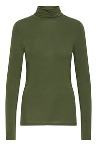 Ichi Seamless Turtleneck Top