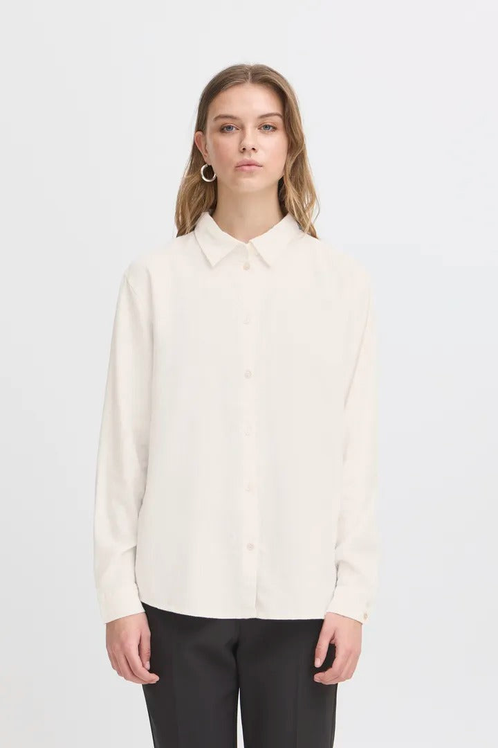 Ichi Linen Blend Shirt