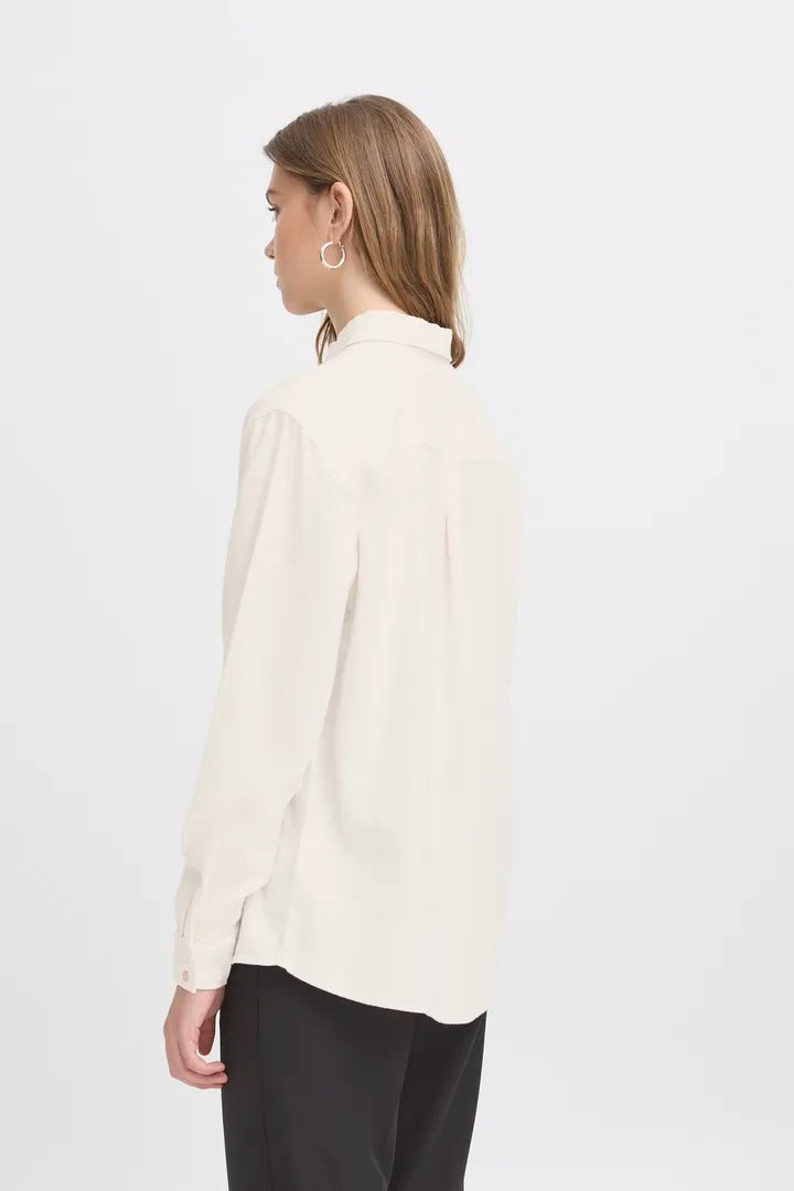 Ichi Linen Blend Shirt