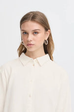 Load image into Gallery viewer, Ichi Linen Blend Shirt
