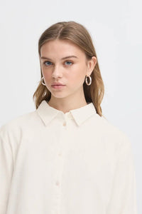 Ichi Linen Blend Shirt