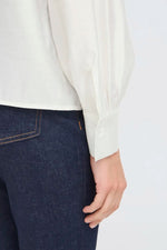 Load image into Gallery viewer, Ichi Ruffled Collar Shirt
