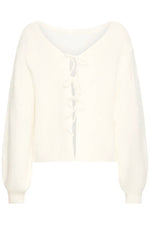 Load image into Gallery viewer, Ichi Tie Front Knit Cardigan
