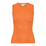 Load image into Gallery viewer, ICHI High Neck Tank Top - Coral Rose
