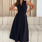 Load image into Gallery viewer, Cameron Collared Tailored Shirt Dress
