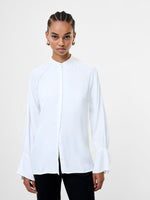 Load image into Gallery viewer, Candice Satin Pearl Trim Shirt
