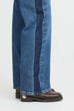 Load image into Gallery viewer, Pulz Shadow Stripe Denim Jeans 34 Inch
