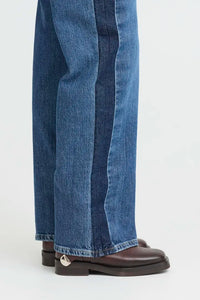 Pulz Shadow Stripe Denim Jeans 34 Inch