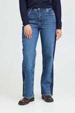 Load image into Gallery viewer, Pulz Shadow Stripe Denim Jeans 34 Inch
