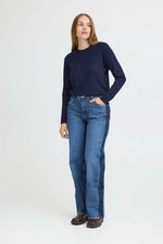 Load image into Gallery viewer, Pulz Shadow Stripe Denim Jeans 34 Inch
