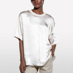 Load image into Gallery viewer, Sisley Heavy Satin T-shirt
