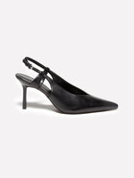 Load image into Gallery viewer, Sisley Leather Suede Sling Back Heel
