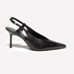 Load image into Gallery viewer, Sisley Leather Suede Sling Back Heel
