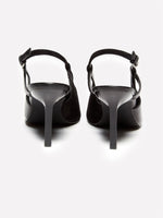 Load image into Gallery viewer, Sisley Leather Suede Sling Back Heel
