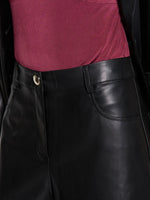 Load image into Gallery viewer, Sisley Faux Leather Shorts

