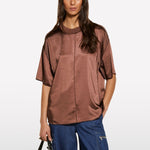 Load image into Gallery viewer, Sisley Heavy Satin T-shirt
