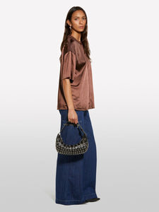 Sisley Heavy Satin T-shirt