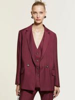Load image into Gallery viewer, Sisley Pinstripe Blazer
