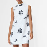 Load image into Gallery viewer, Madeline Floral Sequin Sleeveless Dress
