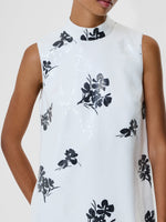 Load image into Gallery viewer, Madeline Floral Sequin Sleeveless Dress
