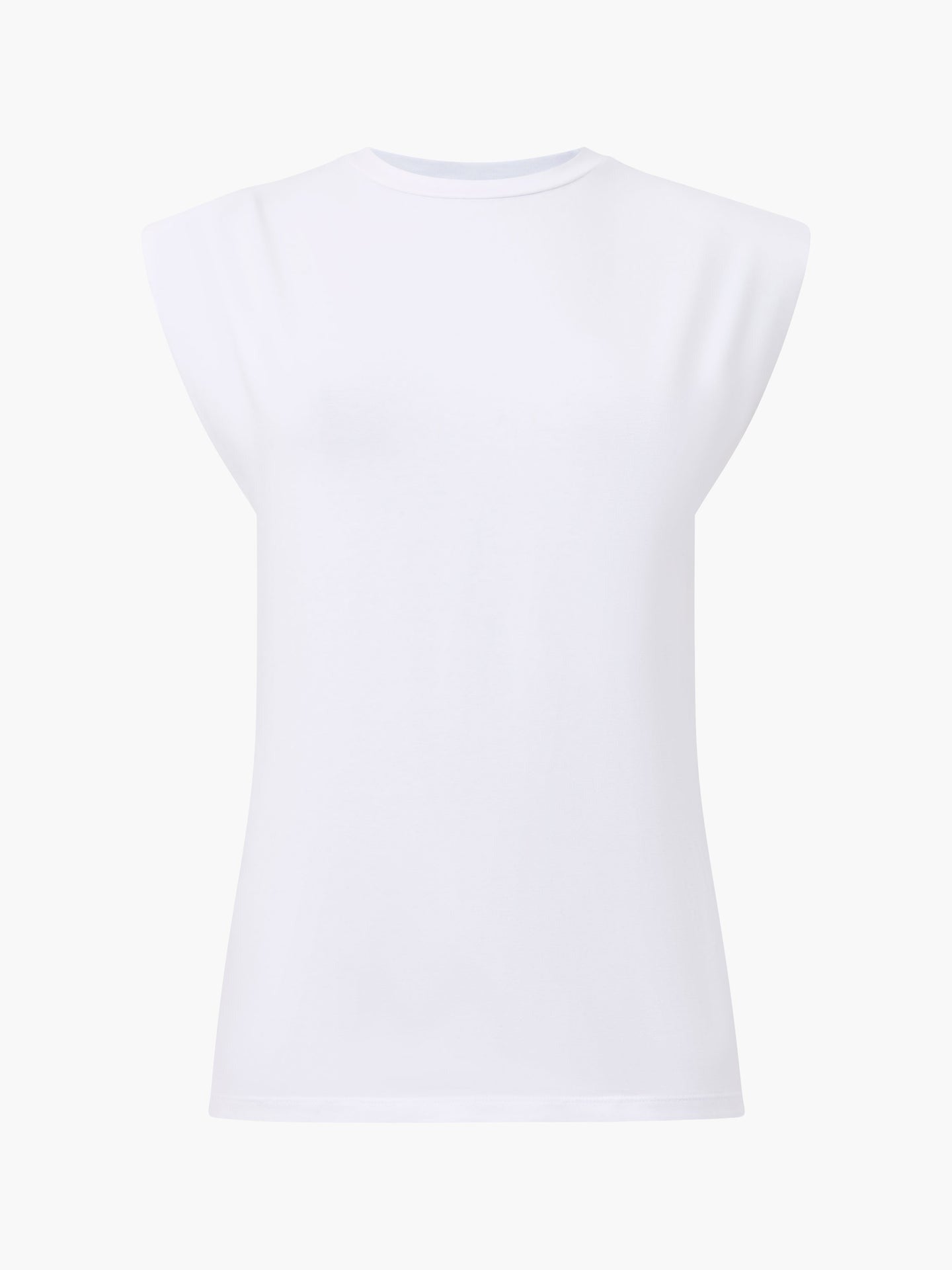 French Connection Rallie Shoulder Pad Tank Top