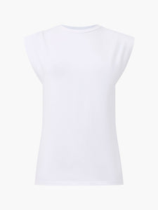 French Connection Rallie Shoulder Pad Tank Top