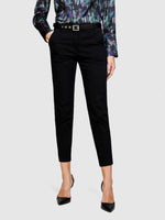 Load image into Gallery viewer, Sisley Classic Slim-Fit Chinos - Black
