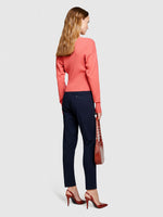 Load image into Gallery viewer, Sisley Classic Slim-Fit Chinos - Navy
