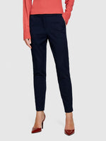 Load image into Gallery viewer, Sisley Classic Slim-Fit Chinos - Navy

