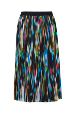 Load image into Gallery viewer, ICHI Pleated Midi Skirt - Multicoloured
