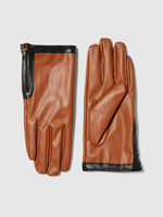 Load image into Gallery viewer, Sisley Gloves With Zipper - Camel
