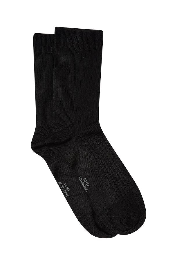 ICHI Socks - Black