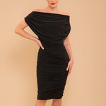 Load image into Gallery viewer, OXYGEN Jersey Dress - Black
