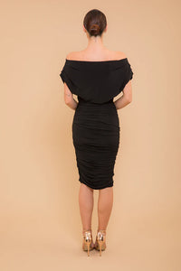 OXYGEN Jersey Dress - Black